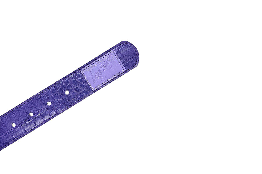 Loosey Loves You | Belt Croc Skin Purple