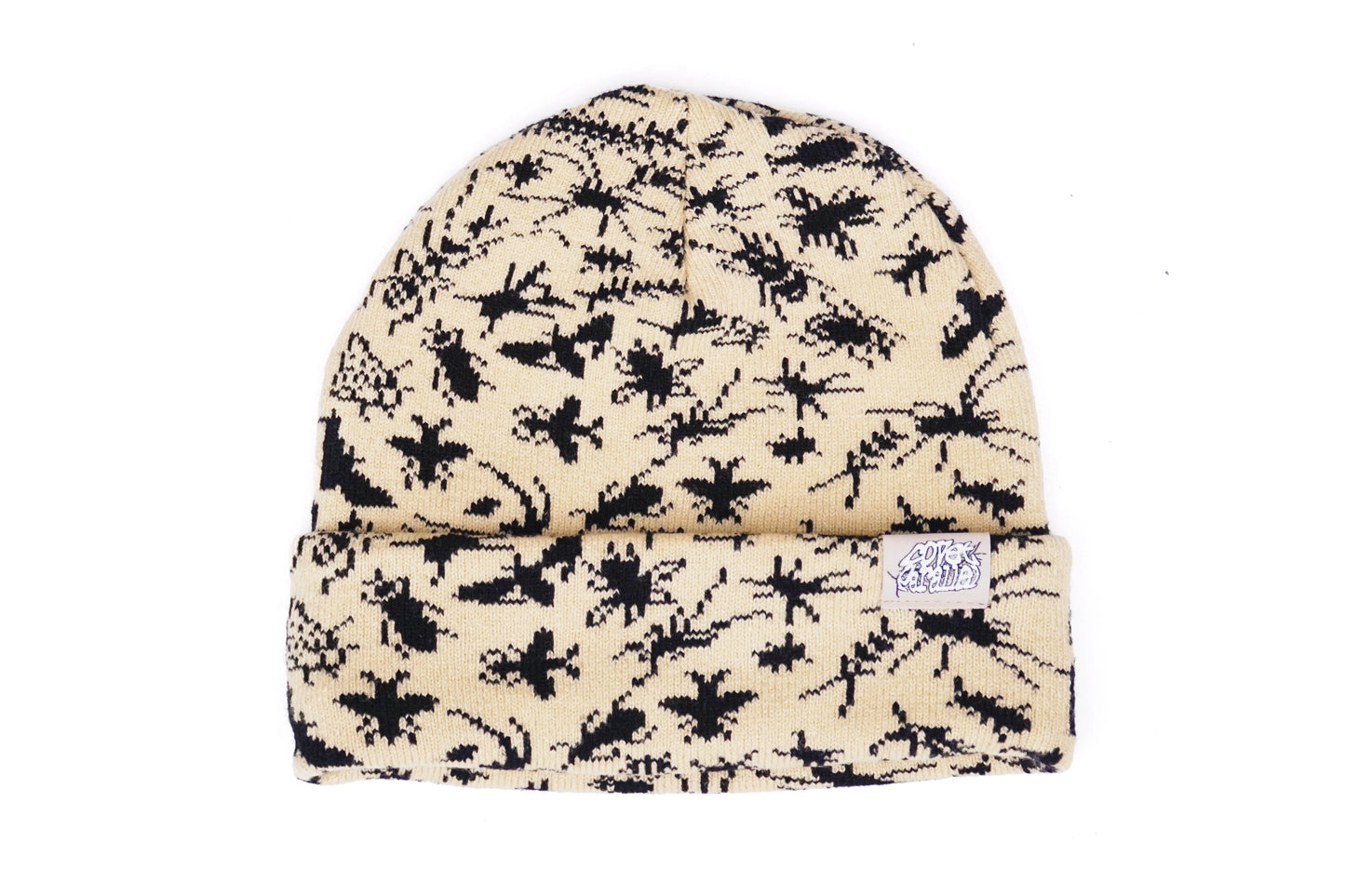 Covet x Parallel | Crawler Beanie Beige