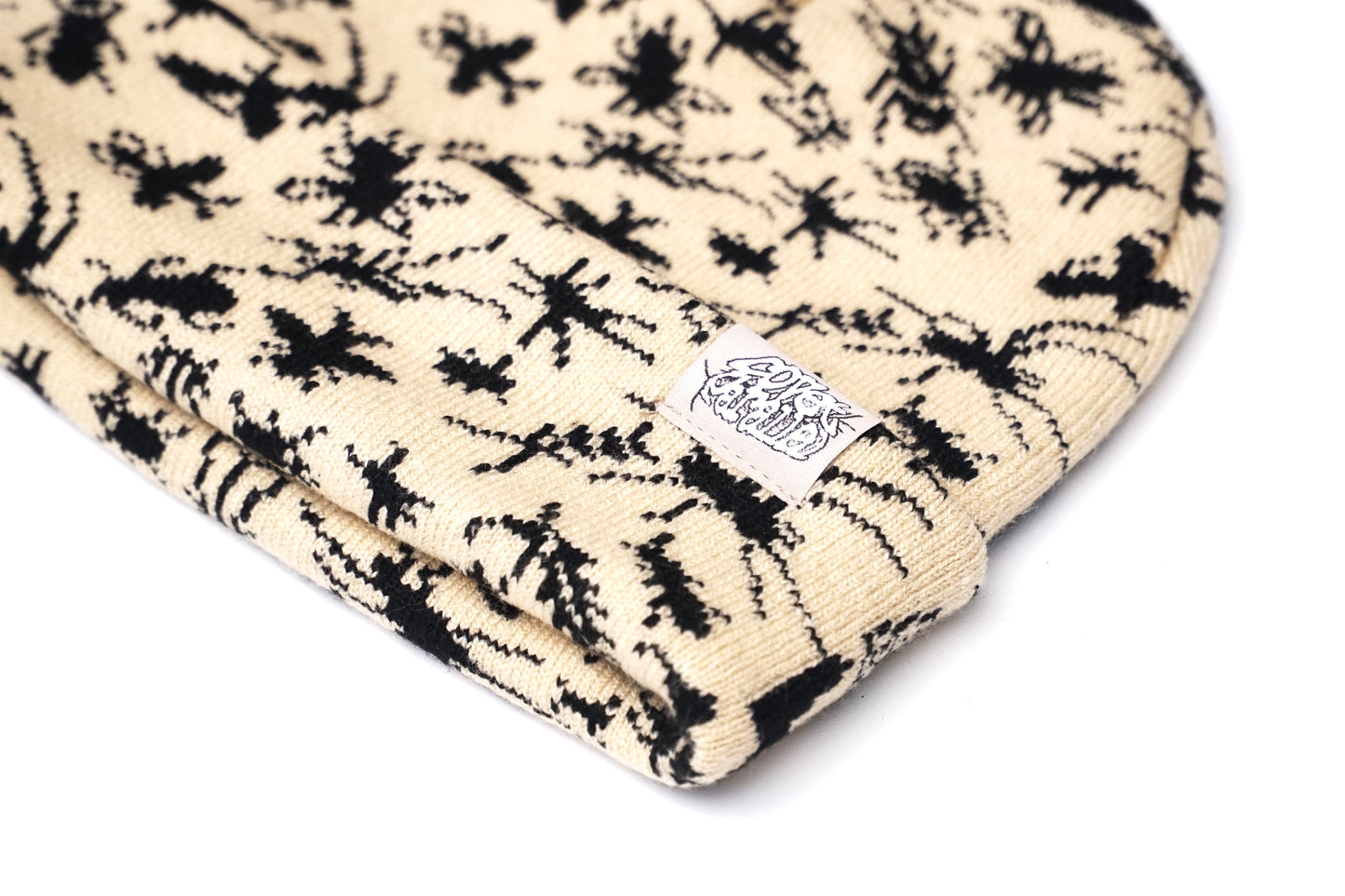 Covet x Parallel | Crawler Beanie Beige