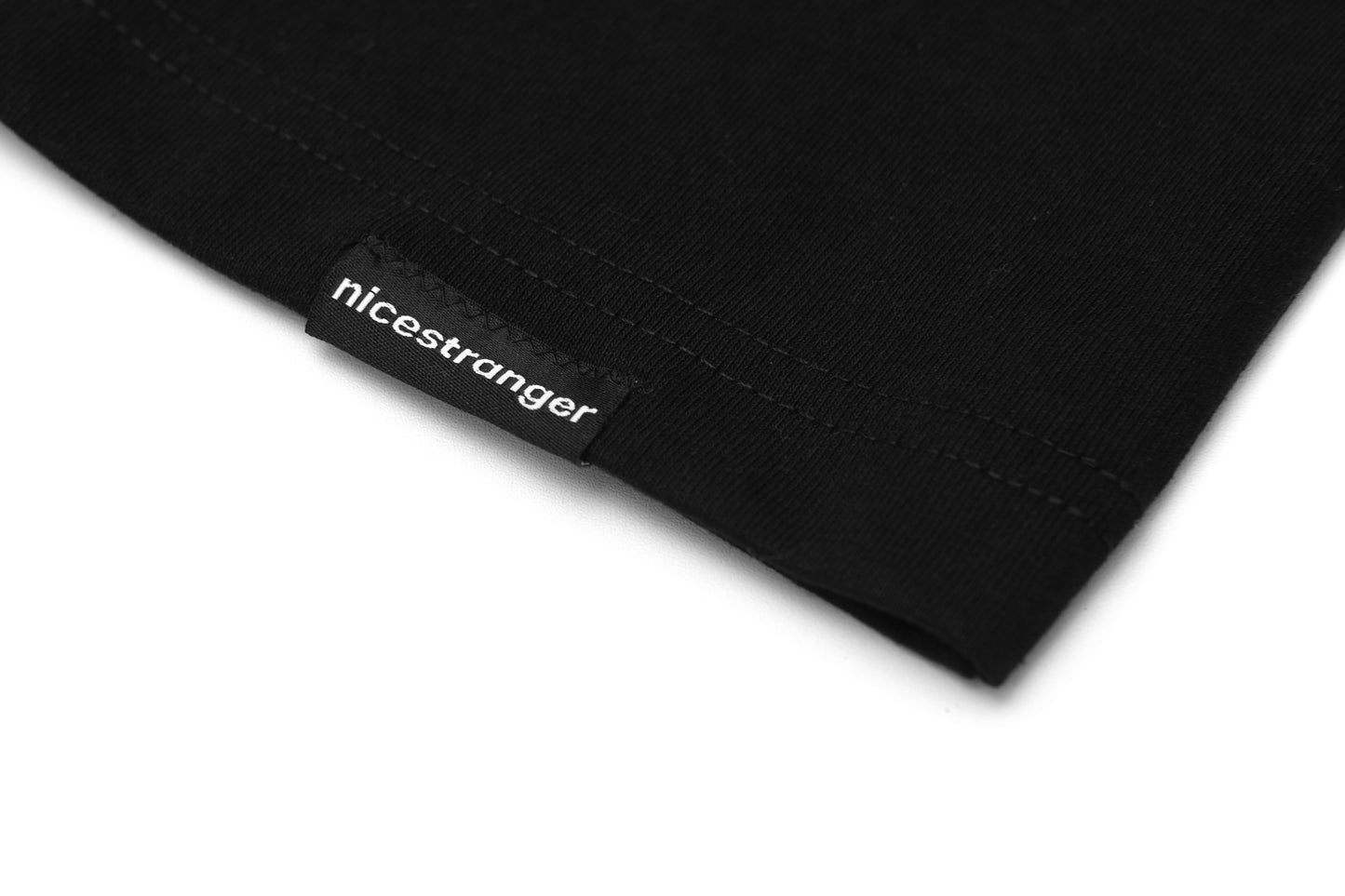 NiceStranger | Face Tee Black