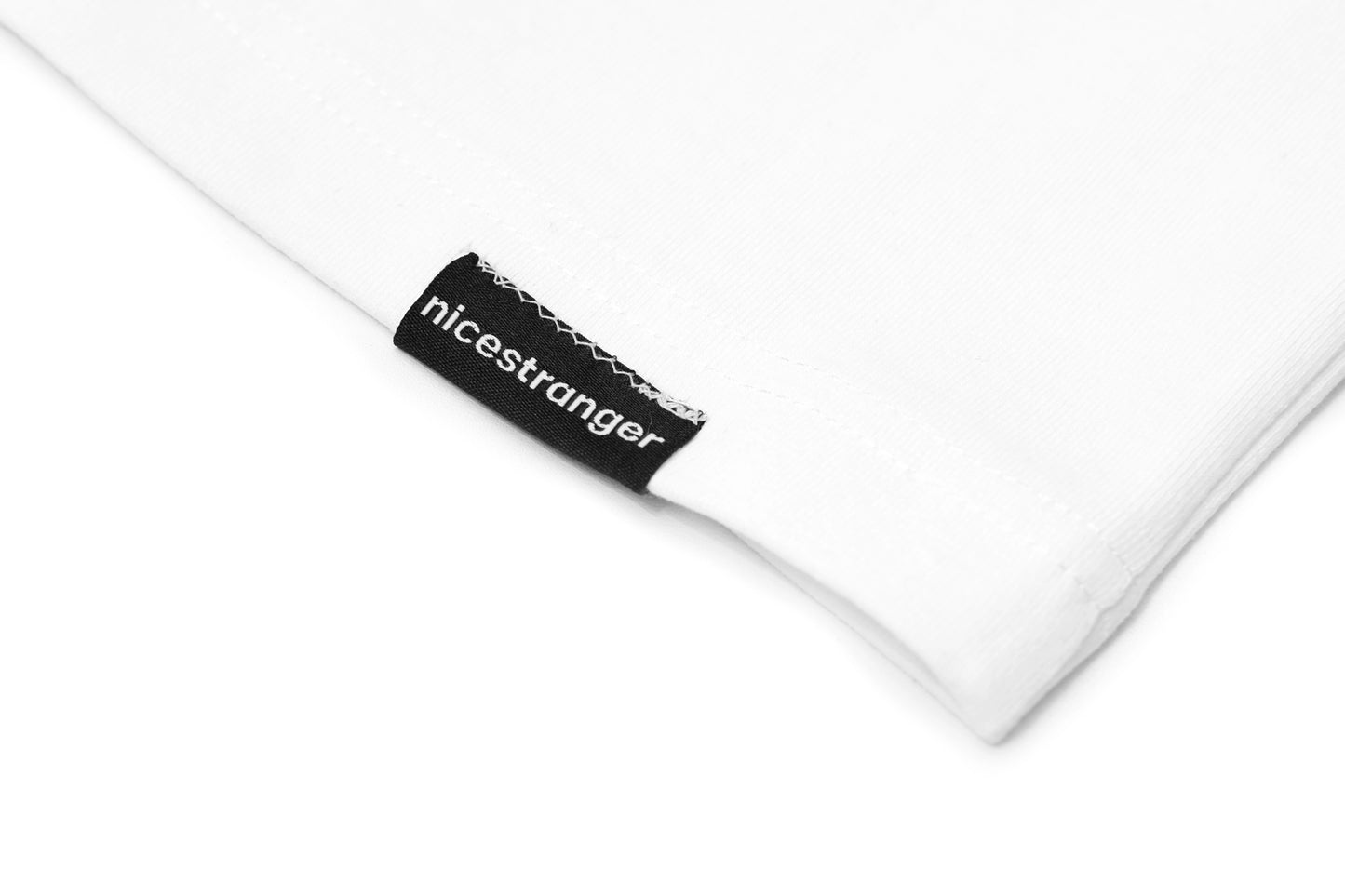 NiceStranger | Face Tee White