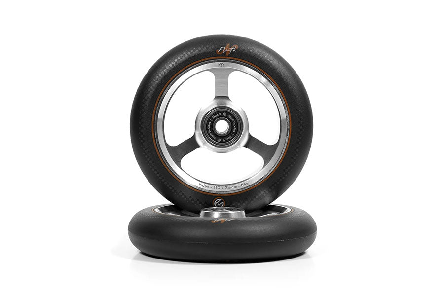 North | Wheels Index G5 Silver / Black (110x24)