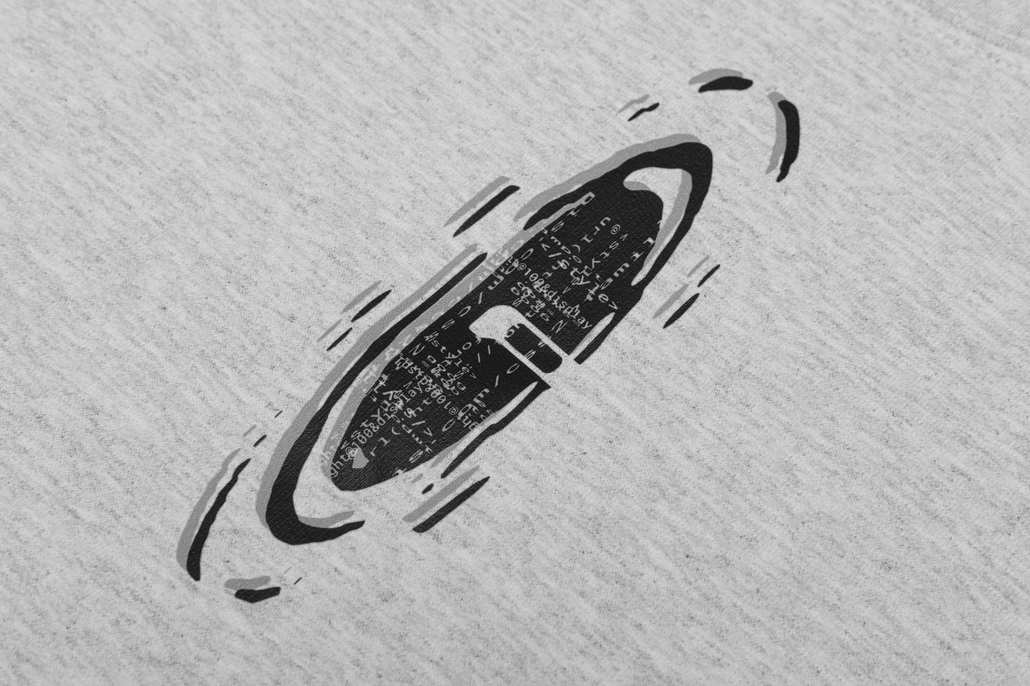 Parallel | Code Crewneck Grey