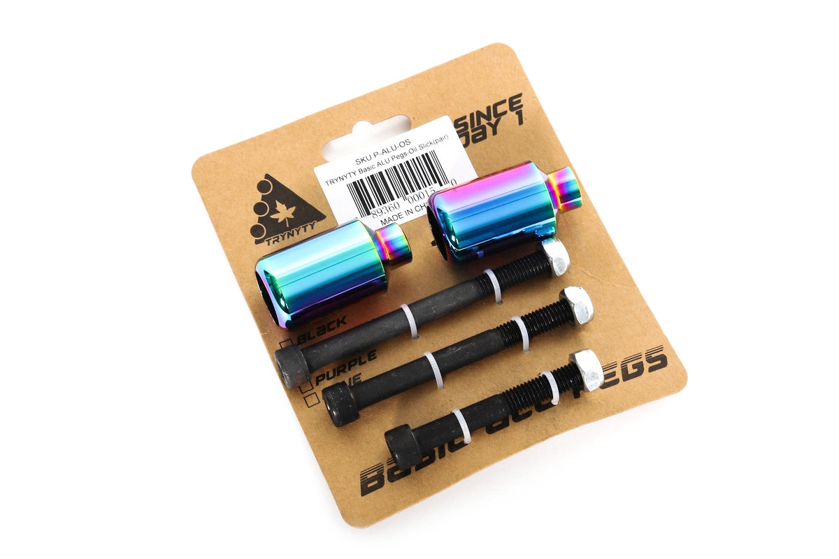 Trynyty | Pegs Basic ALU Oil Slick