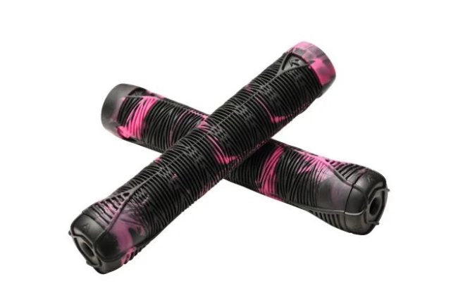 Envy Grips Black Pink Trottinette Poignées