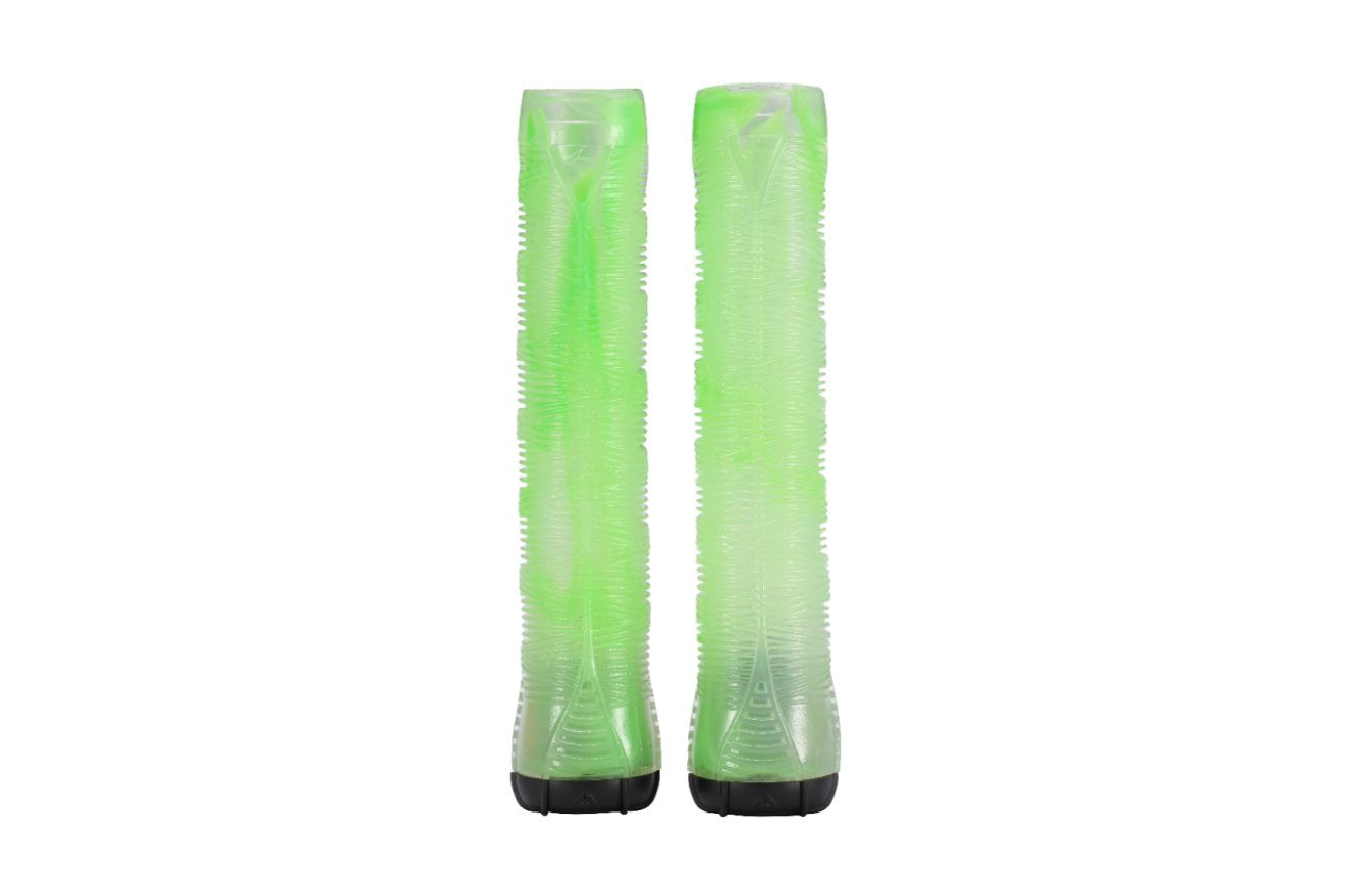Envy Grips Smoke Green Poignées Scooter Trottinette