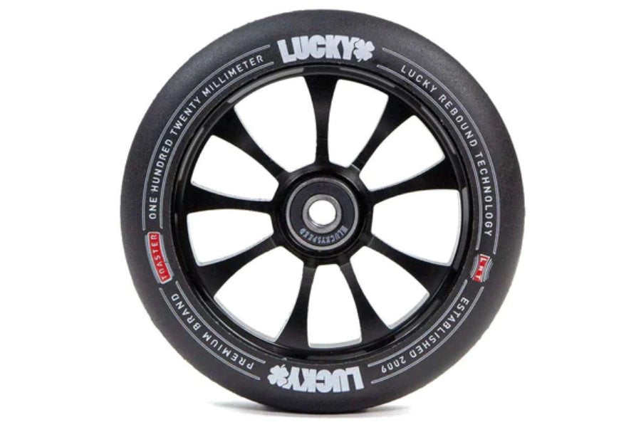 Lucky | Wheels Toaster Black (120x24)