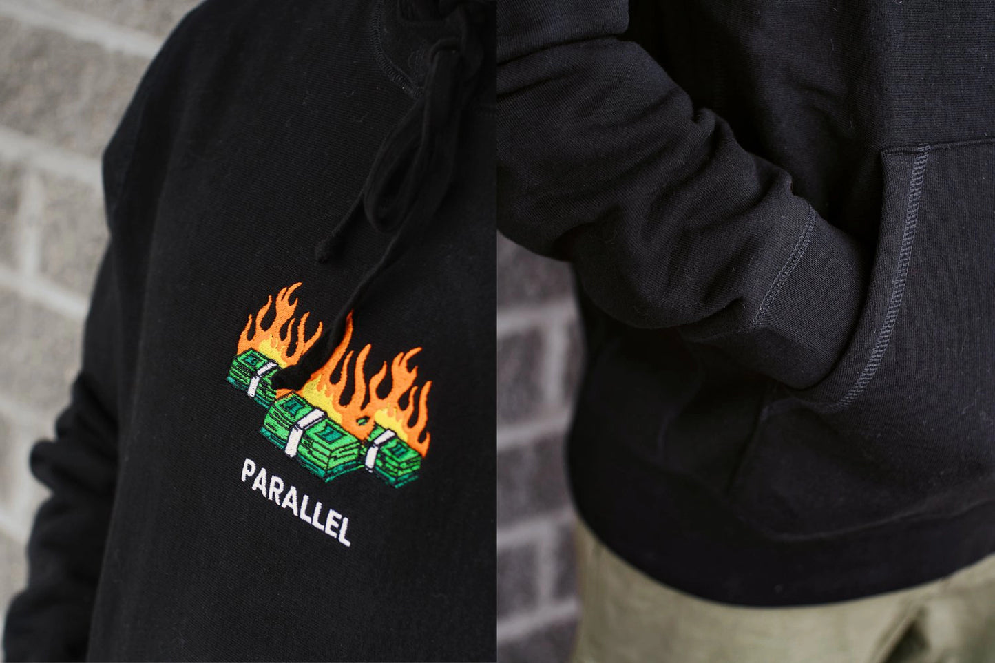 Parallel | Burning Stacks Hoodie