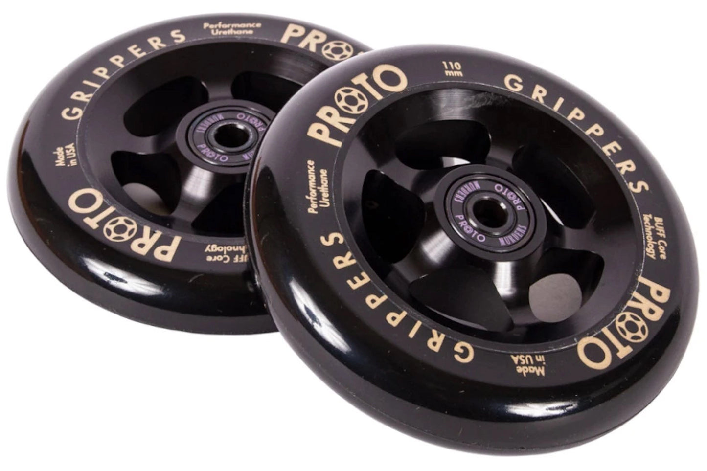 Proto | Wheels Grippers Black (110x24)