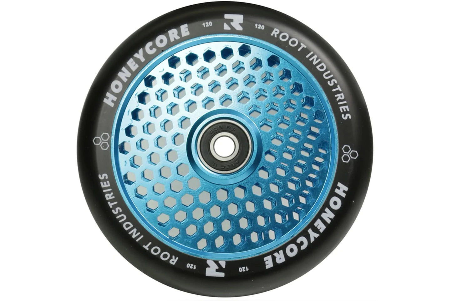 Root Industries | Wheels Honeycore Black/Sky Blue (110x24)