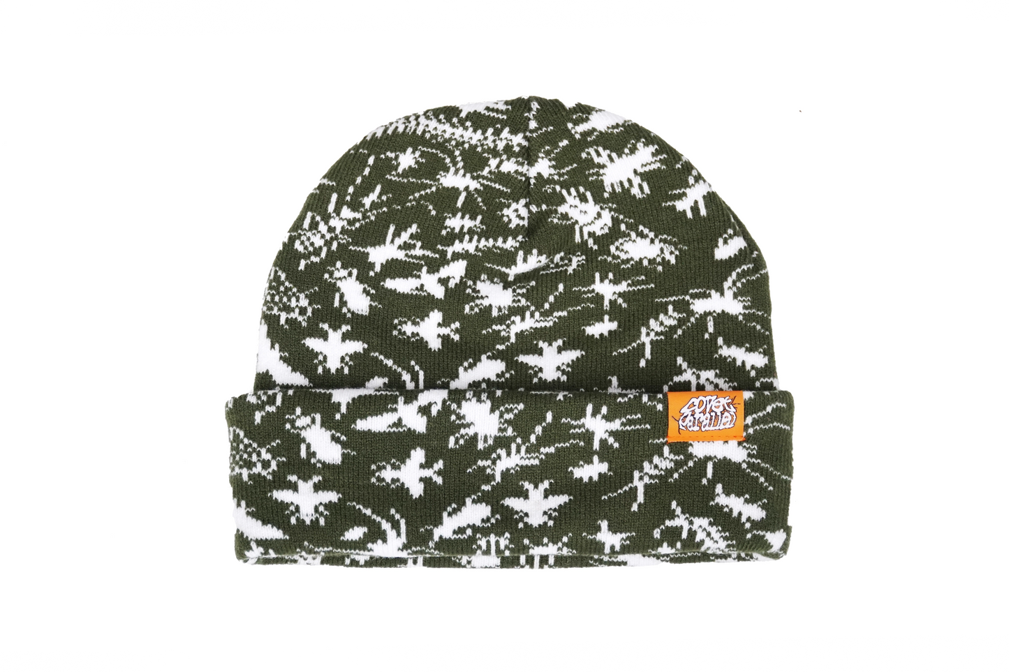 Covet x Parallel | Crawler Beanie Forest Green