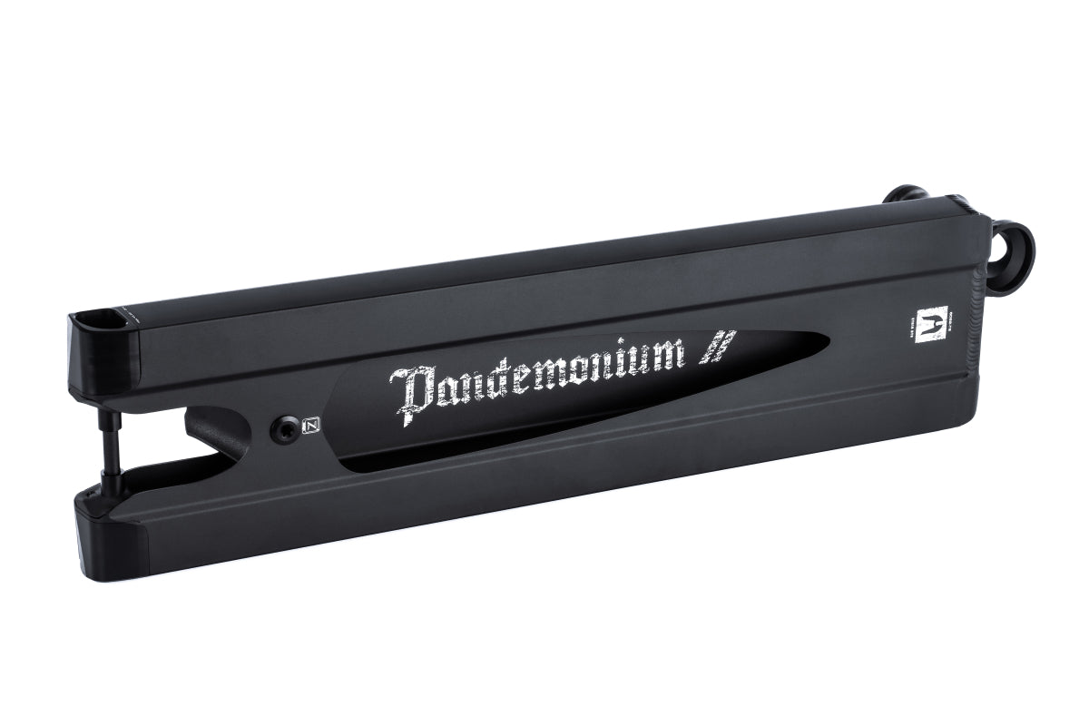 Ethic DTC | Deck Pandemonium V2 Boxed Black (5.5 x 21.3)