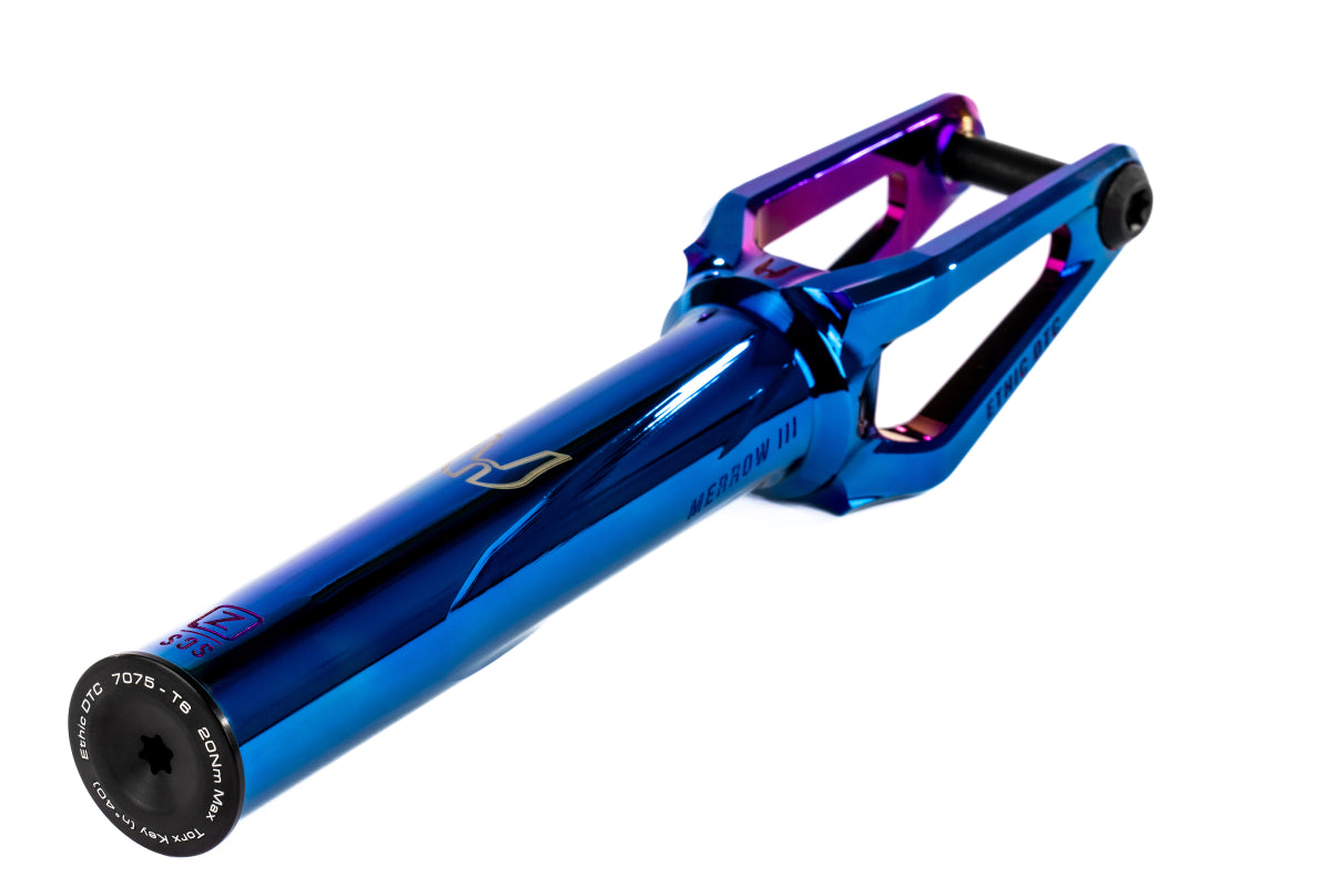 Ethic DTC | Fork Merrow V3 Chrome Blue (SCS)