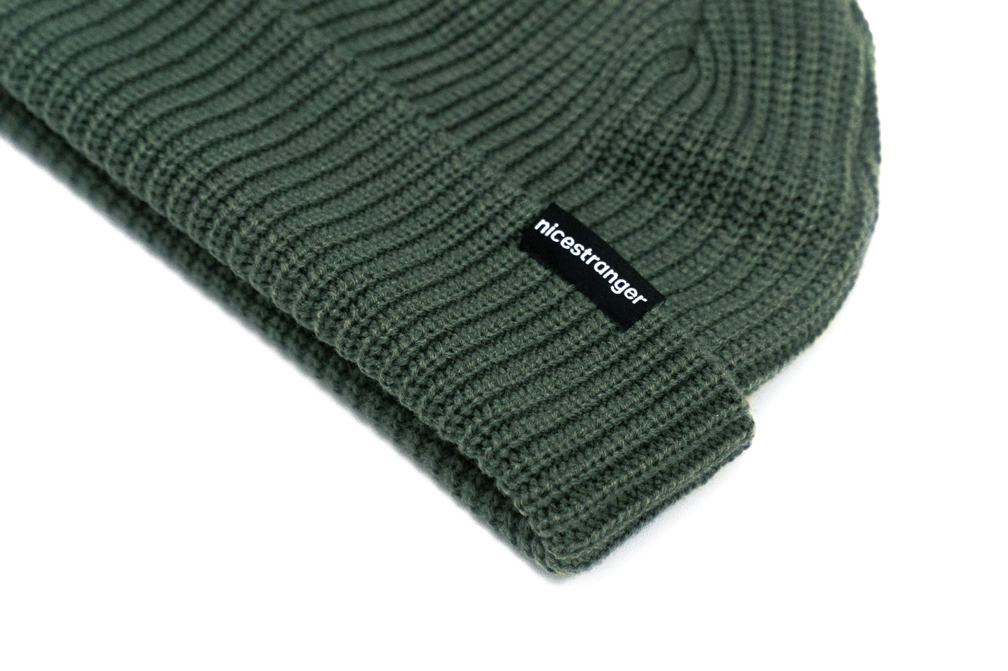 Nicestranger | Cable Beanie Cypress Green
