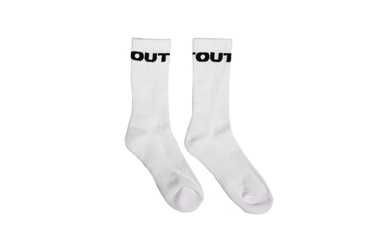 Outset | Crew Socks White