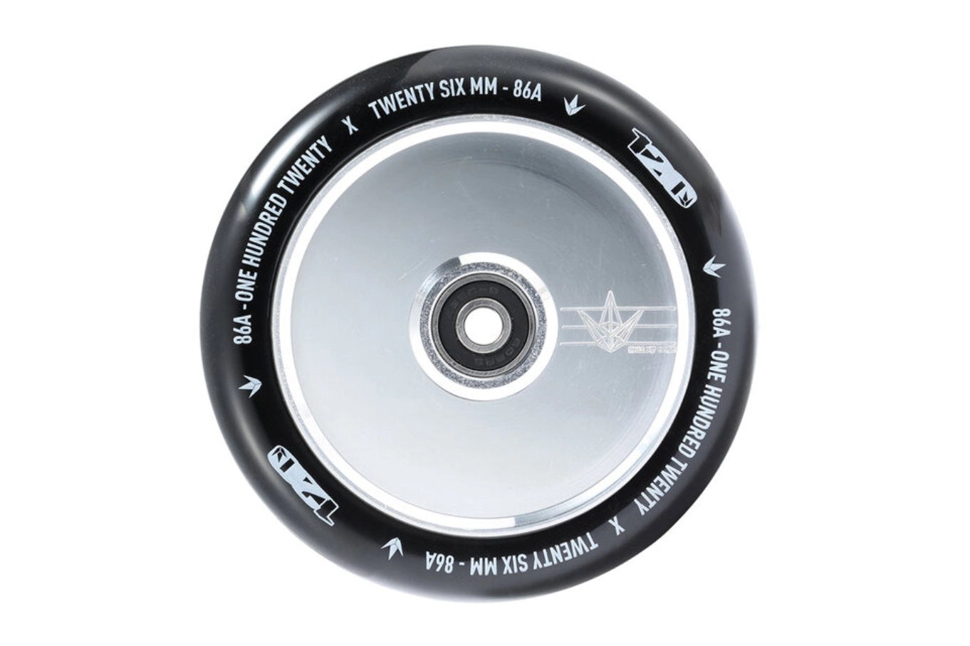 envy-wheels-hollow-core-120-26-black-chrome-trottinette-scooter