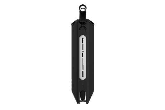 fuzion entrop v2 matte black deck scooter trottinette