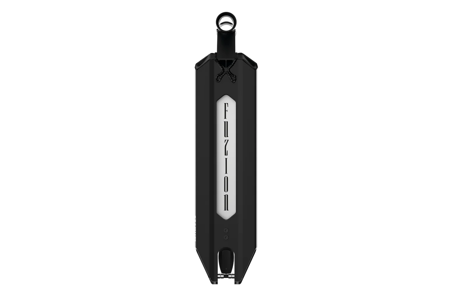 fuzion entrop v2 matte black deck scooter trottinette