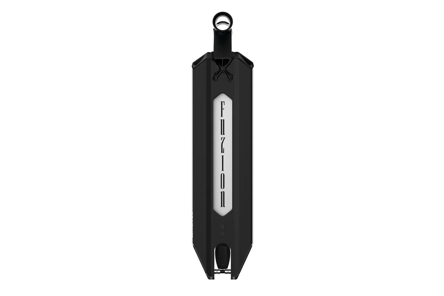 fuzion entrop v2 matte black deck scooter trottinette