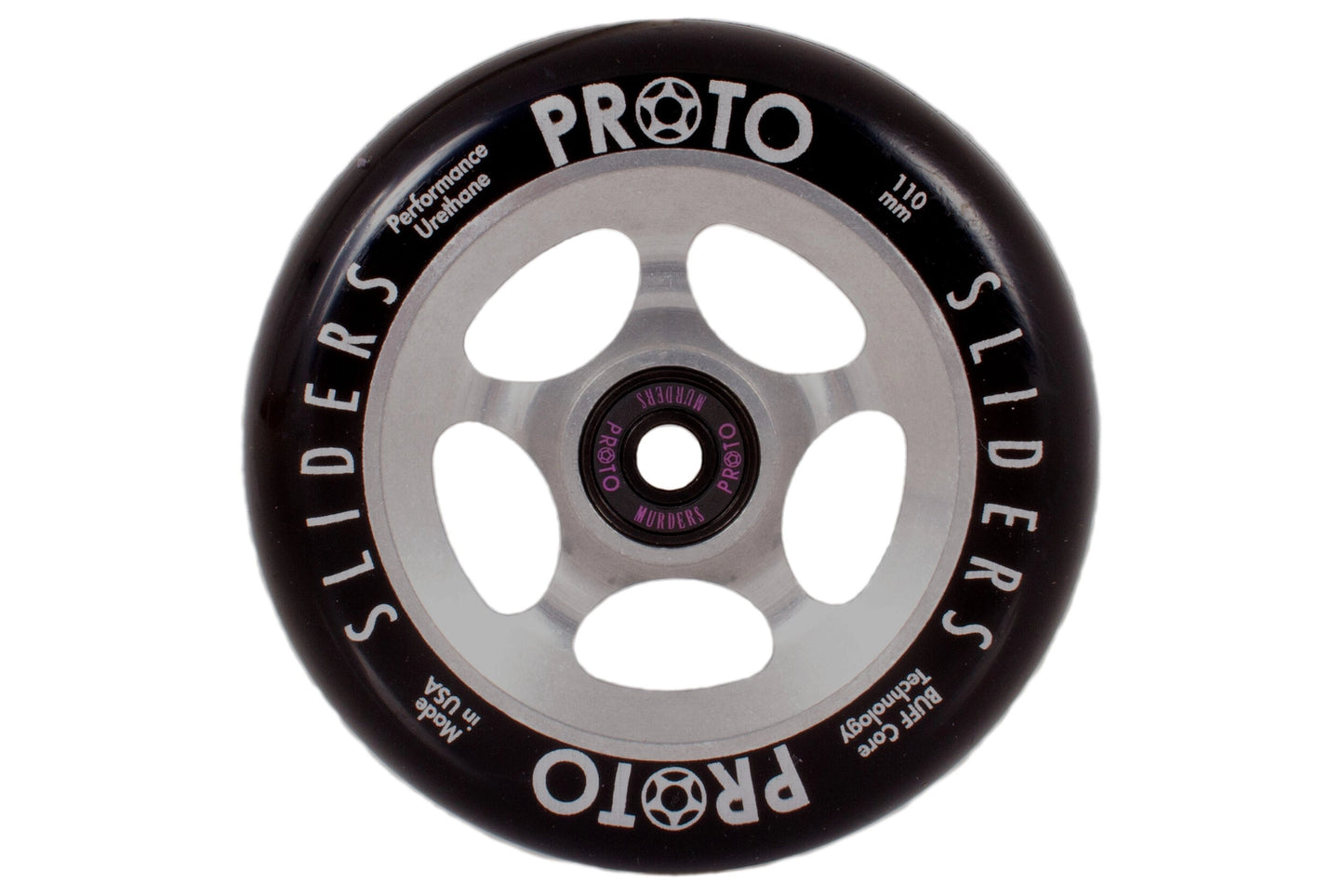 Proto | Wheels Classic Sliders Black/Raw (110x24)