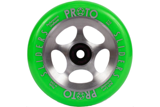 Proto | Wheels StarBright Sliders Neon Green (110x24)