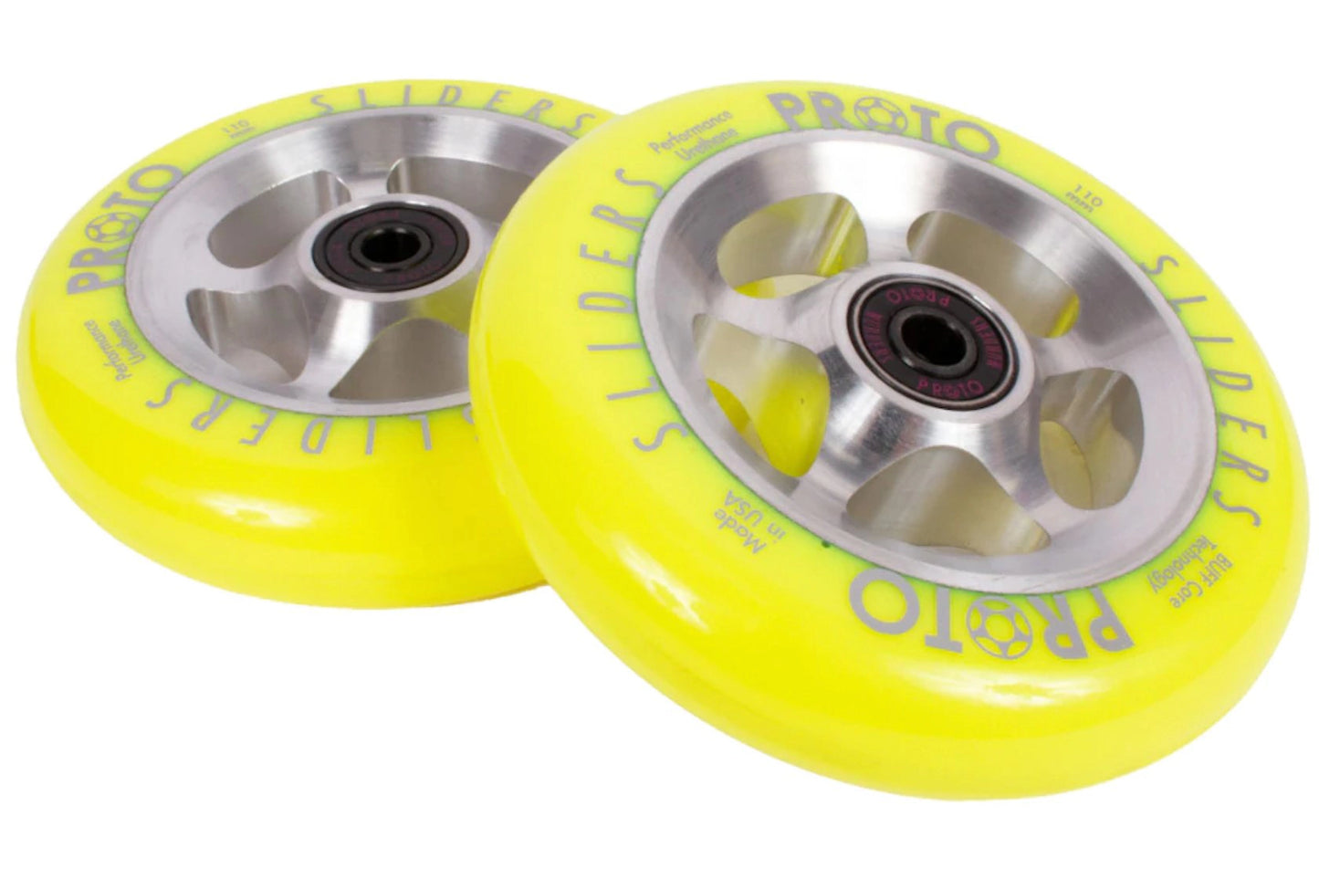 Proto | Wheels StarBright Sliders Neon Yellow (110x24)