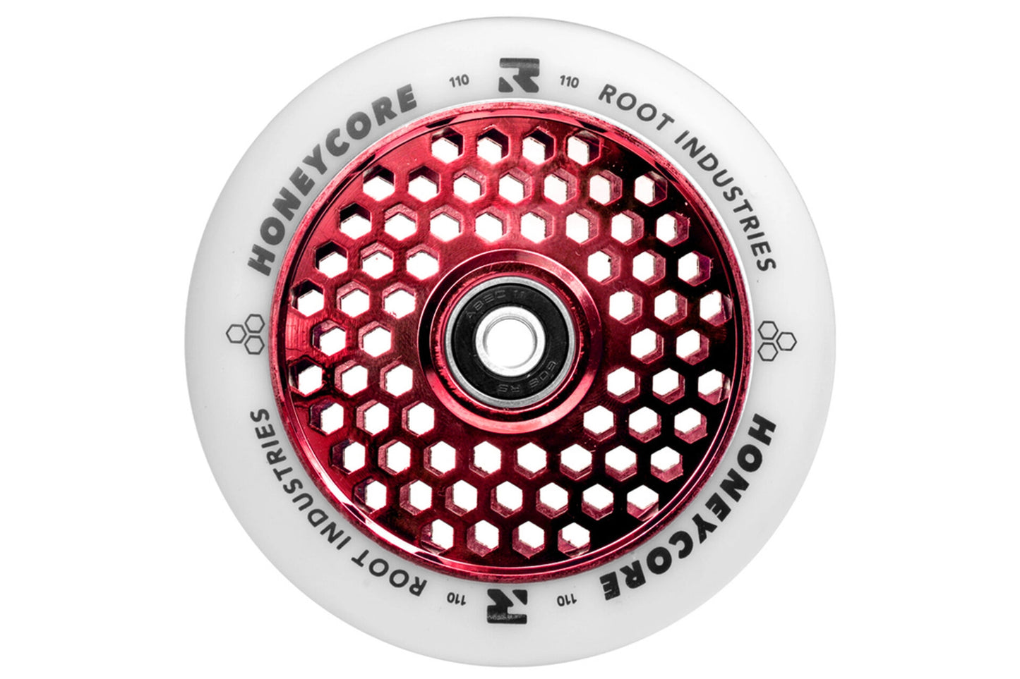 Root Industries | Wheels Honeycore White/Red (110x24)