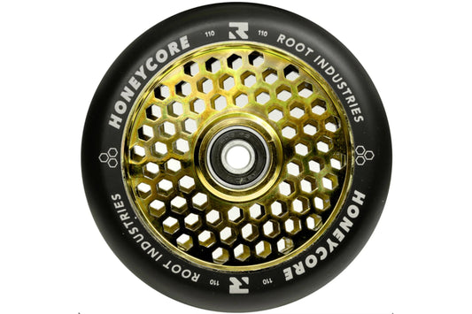 Root Industries | Wheels Honeycore Black/Gold Rush (110x24)