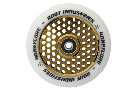 root-wheels-honeycore-110-white-gold-rush-trottinette-scooter