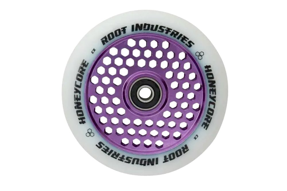 Root Industries Wheels Honeycore Whitepurple 110x24 Parallel Supply