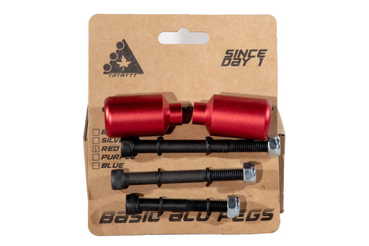 Trynyty | Pegs Basic ALU Red