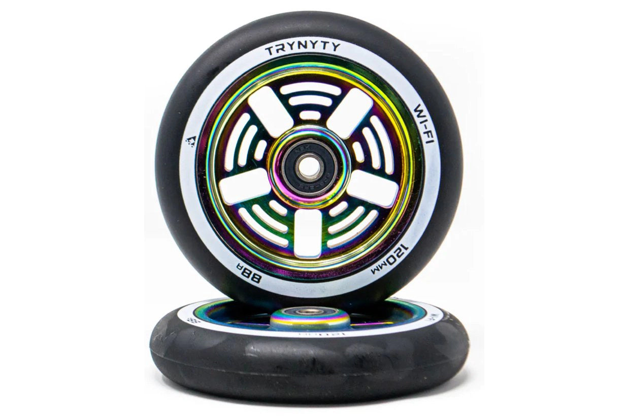 trynyty wheels wi-fi oil slick